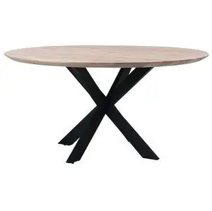 House Of Sander - Rundt café-/barbord i massiv eg Ø100 cm, valgfri farve (model: Boston)